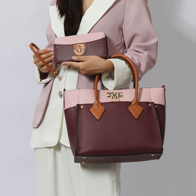 MKF Brynlee Tote Bag Red Medium 3