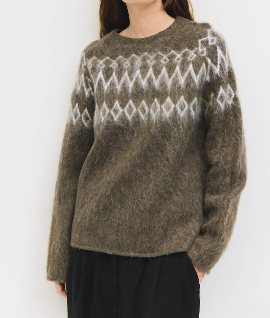 MOD REF Wilson Sweater Green Large 2