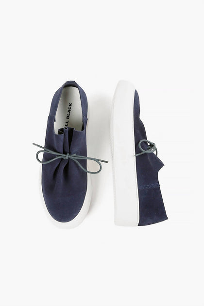 ALL BLACK Gathered Sneaker Blue EU 38 3
