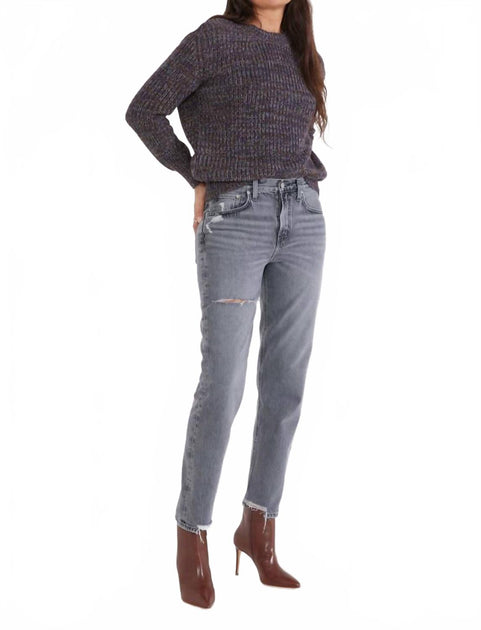 ETICA Marlowe Slim Boyfriend Jeans Grau 31 3
