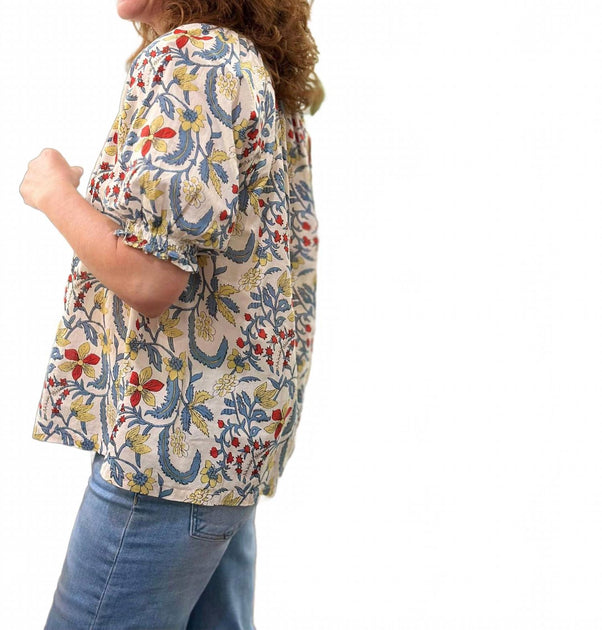 Dylan Mia Blouse Beige XLarge 4