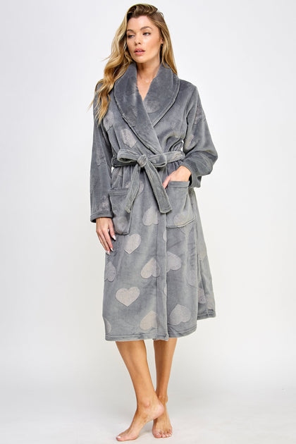 TRUEDAMES Beverly Robe Grey 1X 3