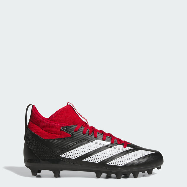 Adidas Men\'s adizero Impact.2 Football Cleats, Size 7.5, Red & Black adidas Adizero Electric II Football Cleats - Red | Free  main image 4