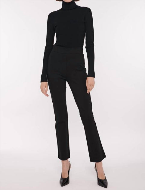 Toccin Claire Ponte Cigarette Pant Black US 4 3