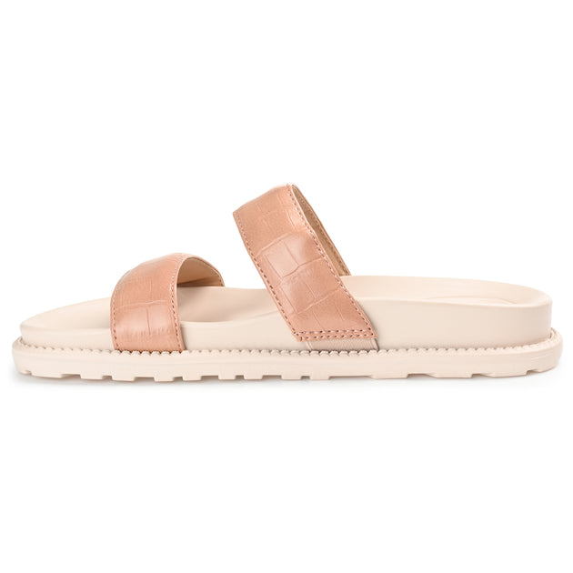 Journee Collection Stellina Sandal Beige US 10 3