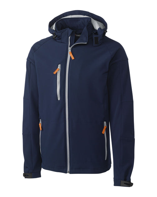 Clique Men's Serac Softshell Jacket Blue XXX-Large 4