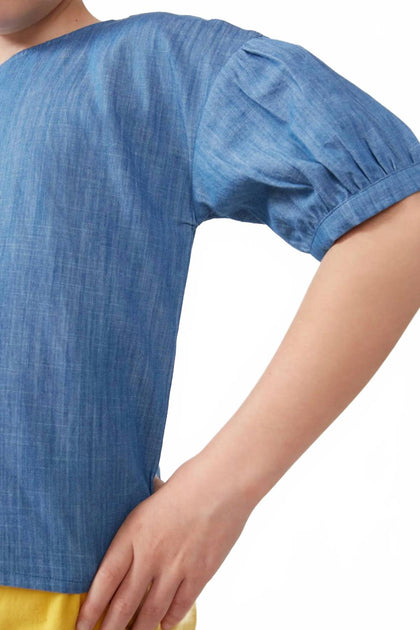 Compania Fantastica Cowboy Top Blue US 10 3