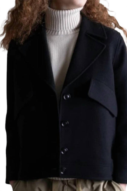 Psophia Modern Jacket Peacoat Black XSmall 3