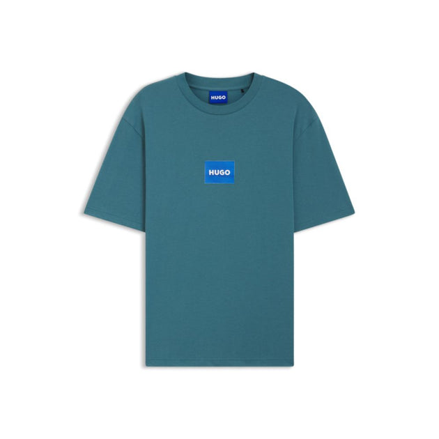 Hugo Boss Logo-print T-shirt Blue Small 2