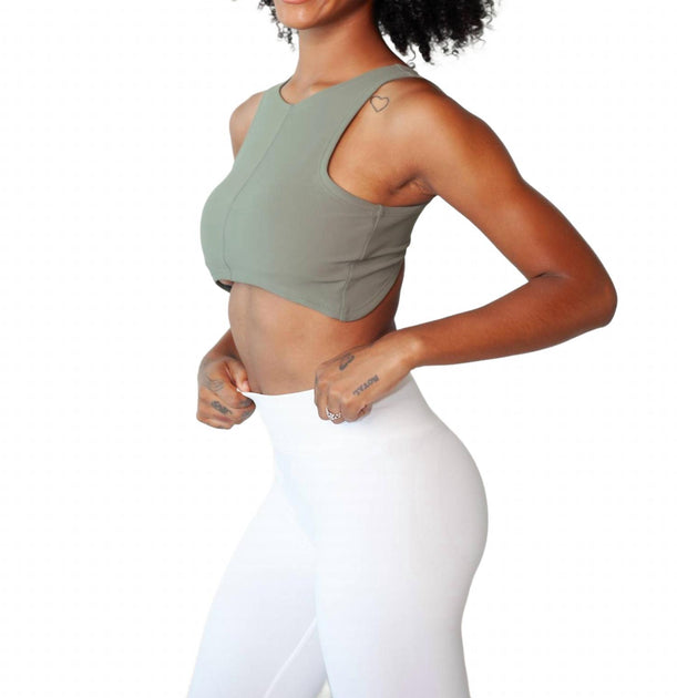 knotWTR Sports Bra Grey Large 2