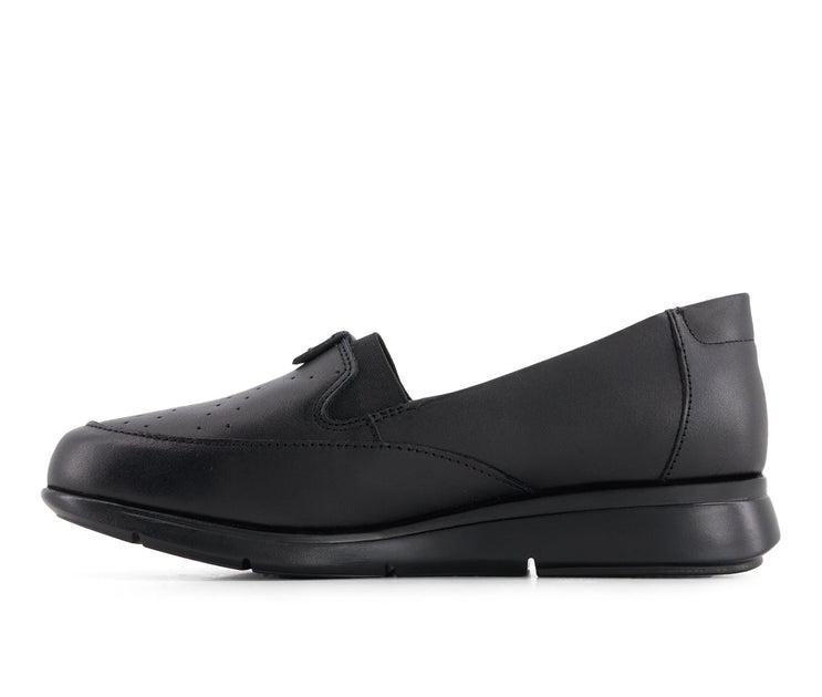 Andrea 54590 Women's Leather Loafers Black US 5 3