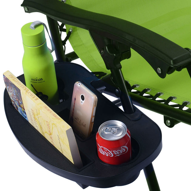 Hivvago Zero Gravity Lounge Chair Green 3