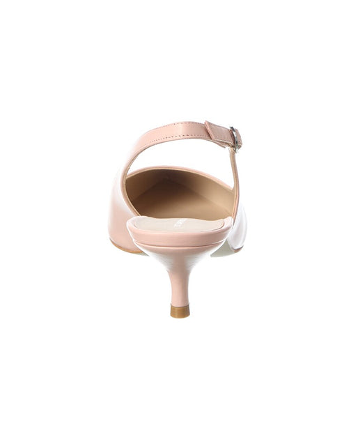 Stuart Weitzman Leigh 50 Slingback Pump Beige US 6.5 4