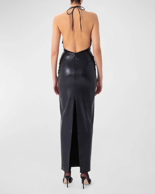 Ronny Kobo Danz Dress Black Large 4