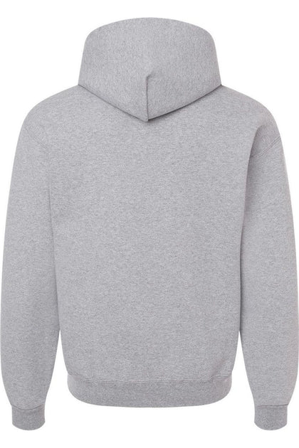 JERZEES Rugged Hooded Sweatshirt Grey Small 3