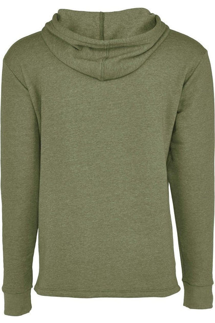 Next Level Malibu Welt Pocket Hoodie Green Large 3