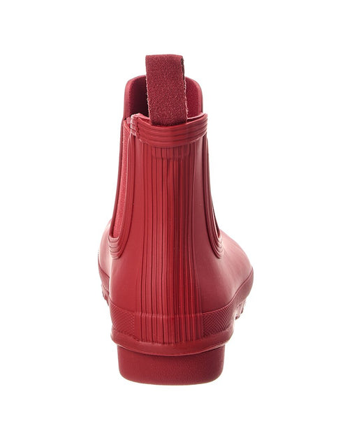 Hunter Original Chelsea Boot Red US 6 4