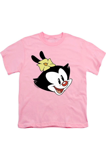 Gildan Animaniacs Dot Head T-Shirt Pink Small 2