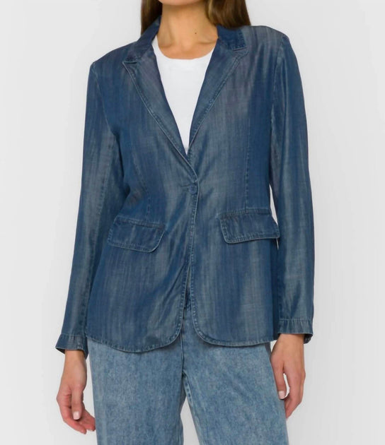 Velvet Heart Patty Blazer Blau Medium 2