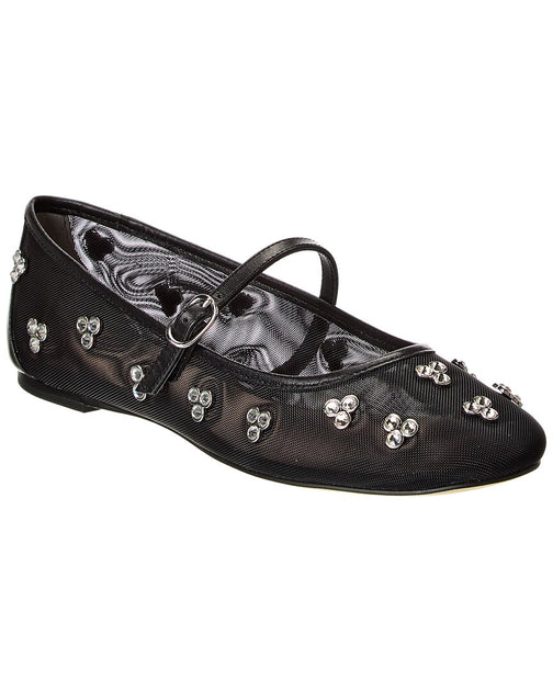Stuart Weitzman Tammy Mary Jane Ballet Flat Black US 7 2
