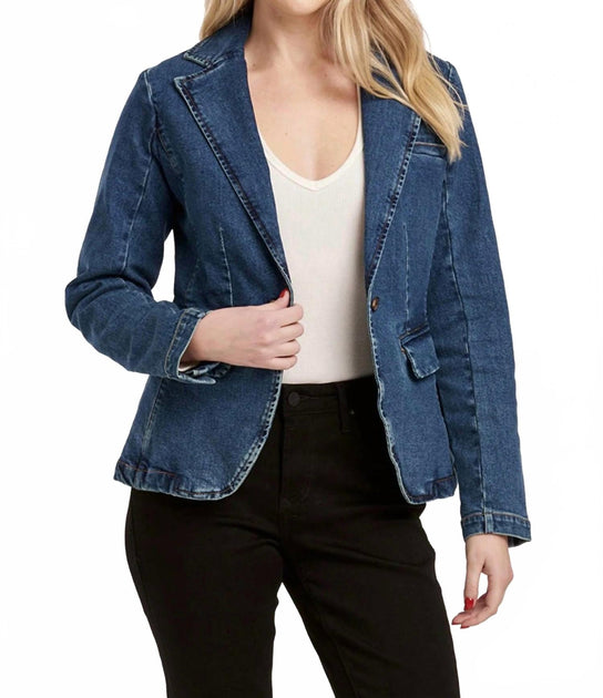 Dear John Denim Minah Denim Jacket Blue XSmall 2