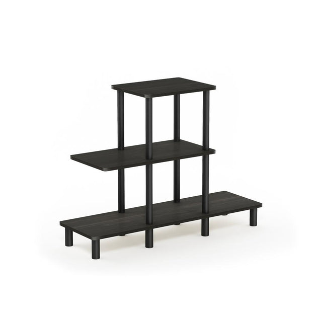 Furinno Turn-N-Tube Display Rack Espresso/Black 2