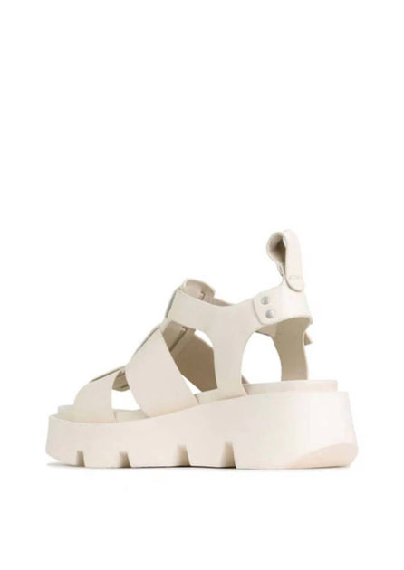 EOS Melbourne Kailan Platform Sandal Grey EU 39 4