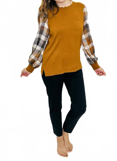 Multiples Chemise Tricot Manches Longues Jaune Petit 2