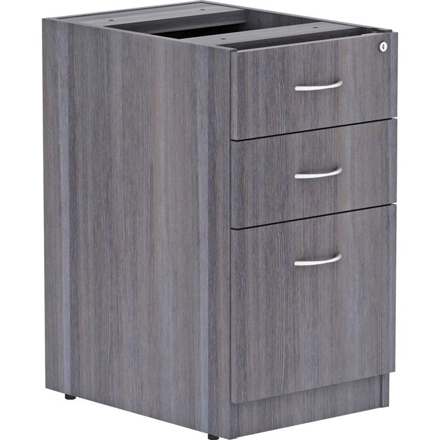 Lorell Essentials Series File Cabinet Weathered Charcoal 2