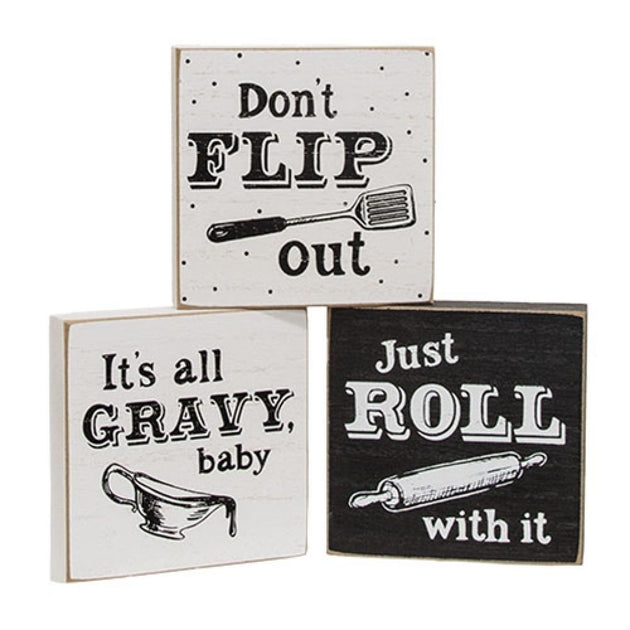 Hivvago Square Block Assorted 3