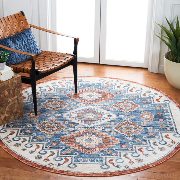 Safavieh Olympia Area Rug Blue/Ivory 4