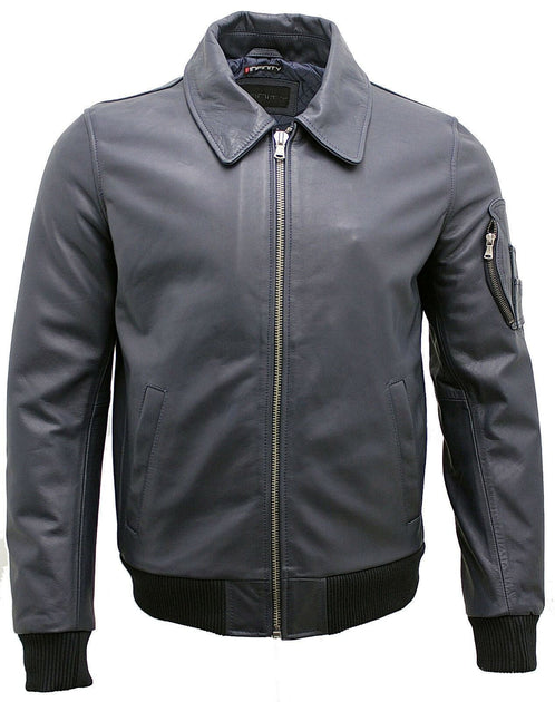 Infinity A2 Airforce Bomber Jacket Black Large 2