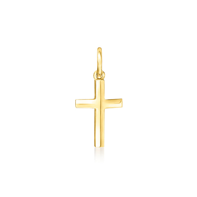 Ross-Simons RS Pure 14kt Yellow Gold Cross Charm 2