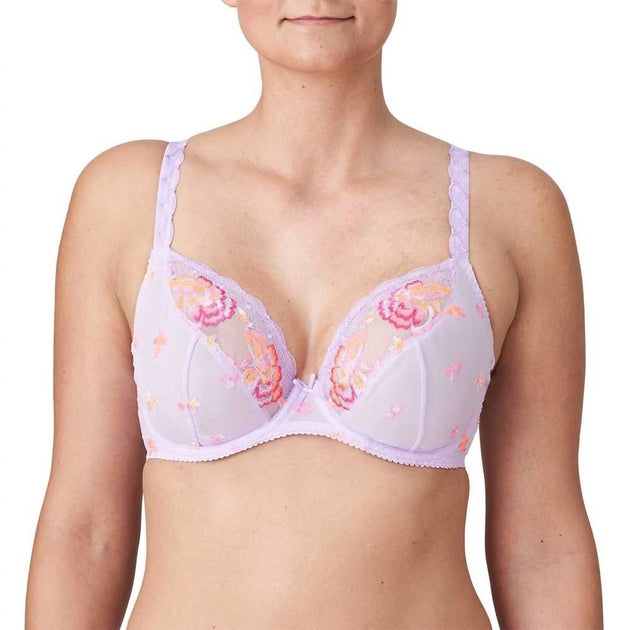 PrimaDonna Palace Garden Plunge Bra Purple 2