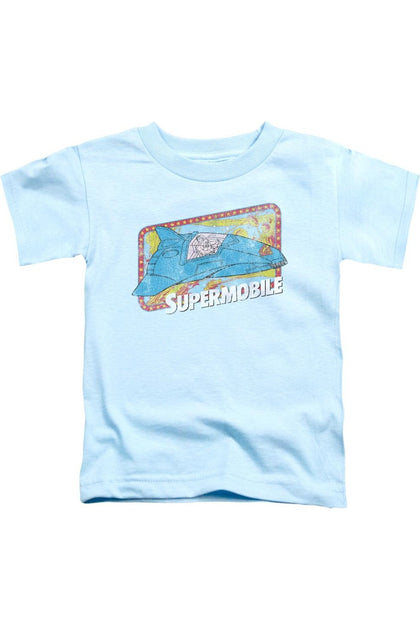 Gildan DC Comics Supermobile T-Shirt Blue Small 2