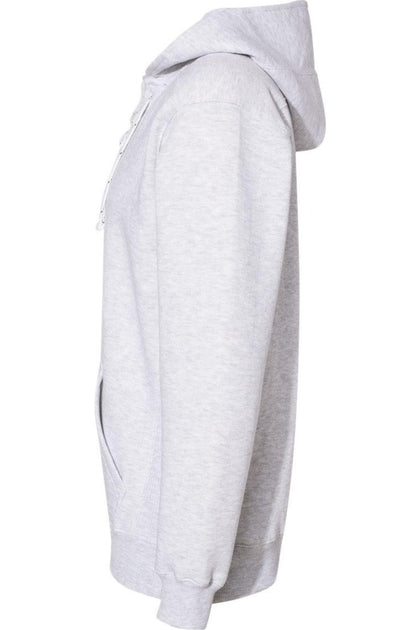 J. America Sport Lace Hooded Sweatshirt Grey X-Small 4