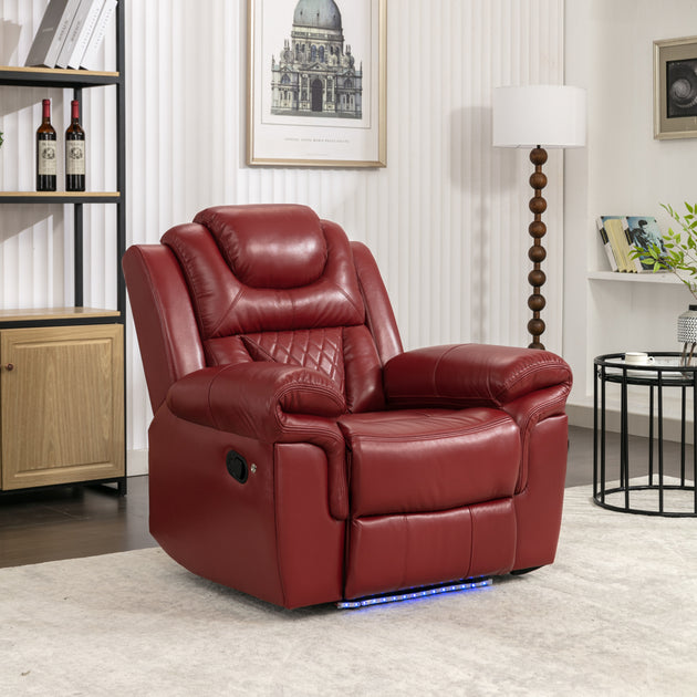 Streamdale Manual Recliner Chair Black 3