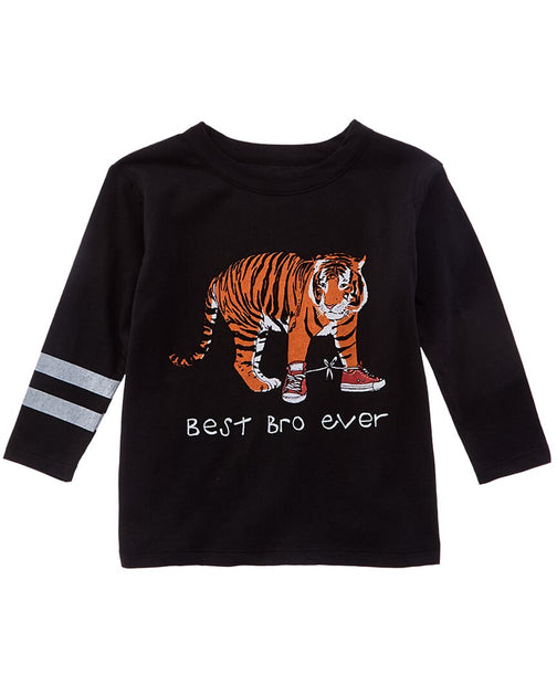 Chaser Best Bro Ever T-Shirt Black US 2T 3