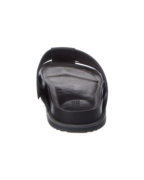 Allen Edmonds Davis Leather Sandal Black US 8.5 4