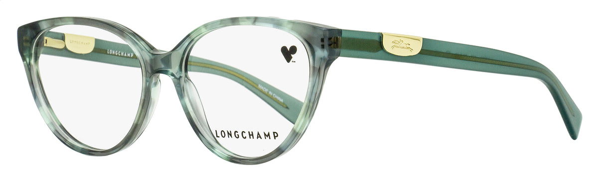 Longchamp LO2764 Eyeglasses Textured Azure 53mm 2