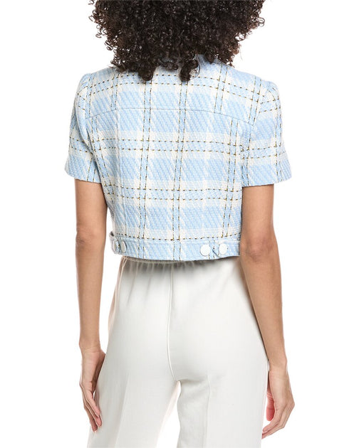 Toccin London Cropped Jacket Bleu US 2 3