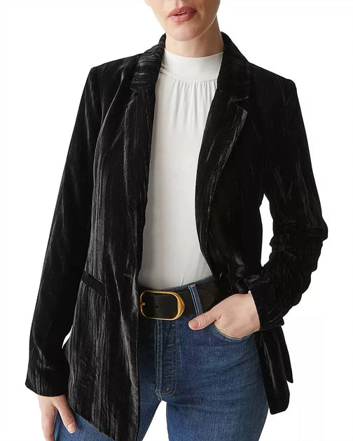 Michael Stars Darby Longline Blazer Black XSmall 2
