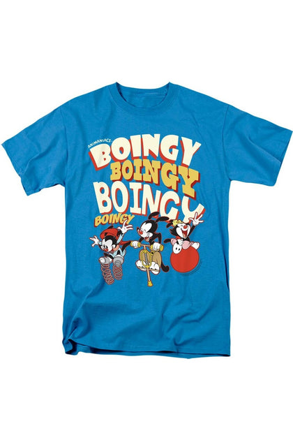Gildan Animaniacs Boingy Short Sleeve T-Shirt Blue Medium 2
