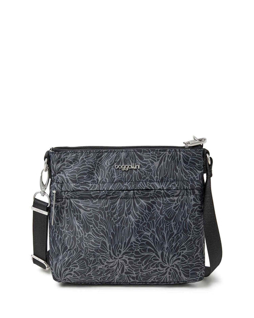 baggallini Securtex Anti-Theft Memento Crossbody Bag Multi One Size 3
