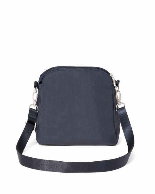 baggallini Coastal Flip Lock Crossbody Bag Brown One Size 4