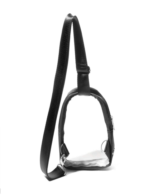 baggallini Clear Stadium Mini Sling Blue One Size 5