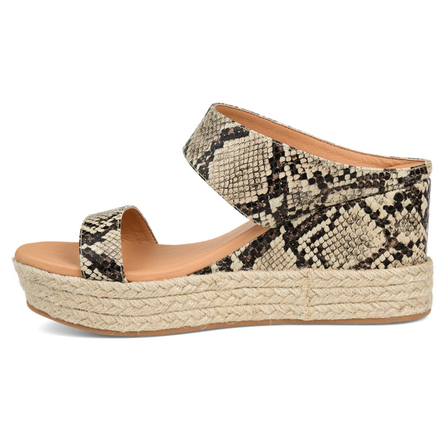 Journee Collection Alissa Slide Red US 6.5 3