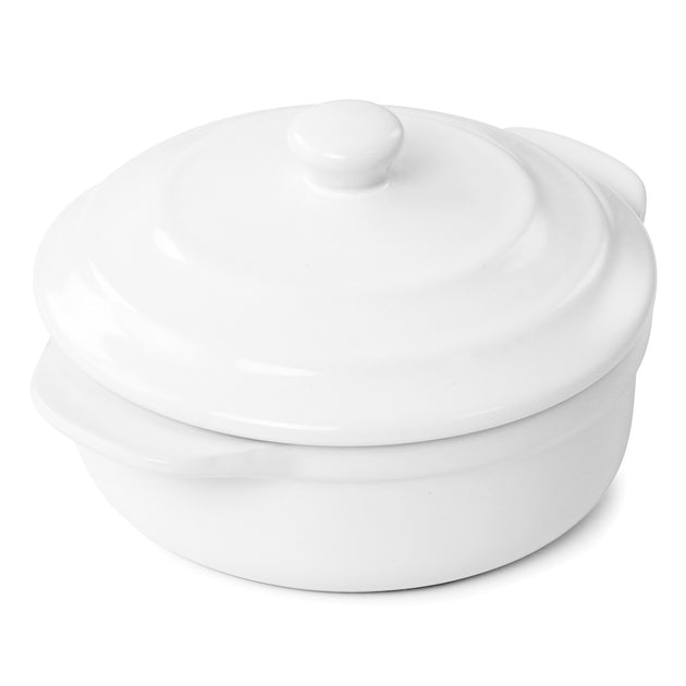 Martha Stewart Stoneware Casserole with Lid 3