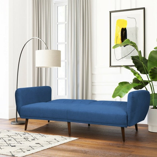 Hivvago Convertible Sofa Bed Blue 4