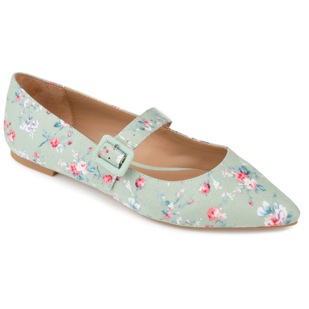 Journee Collection Karissa Flat Green US 7.5 2
